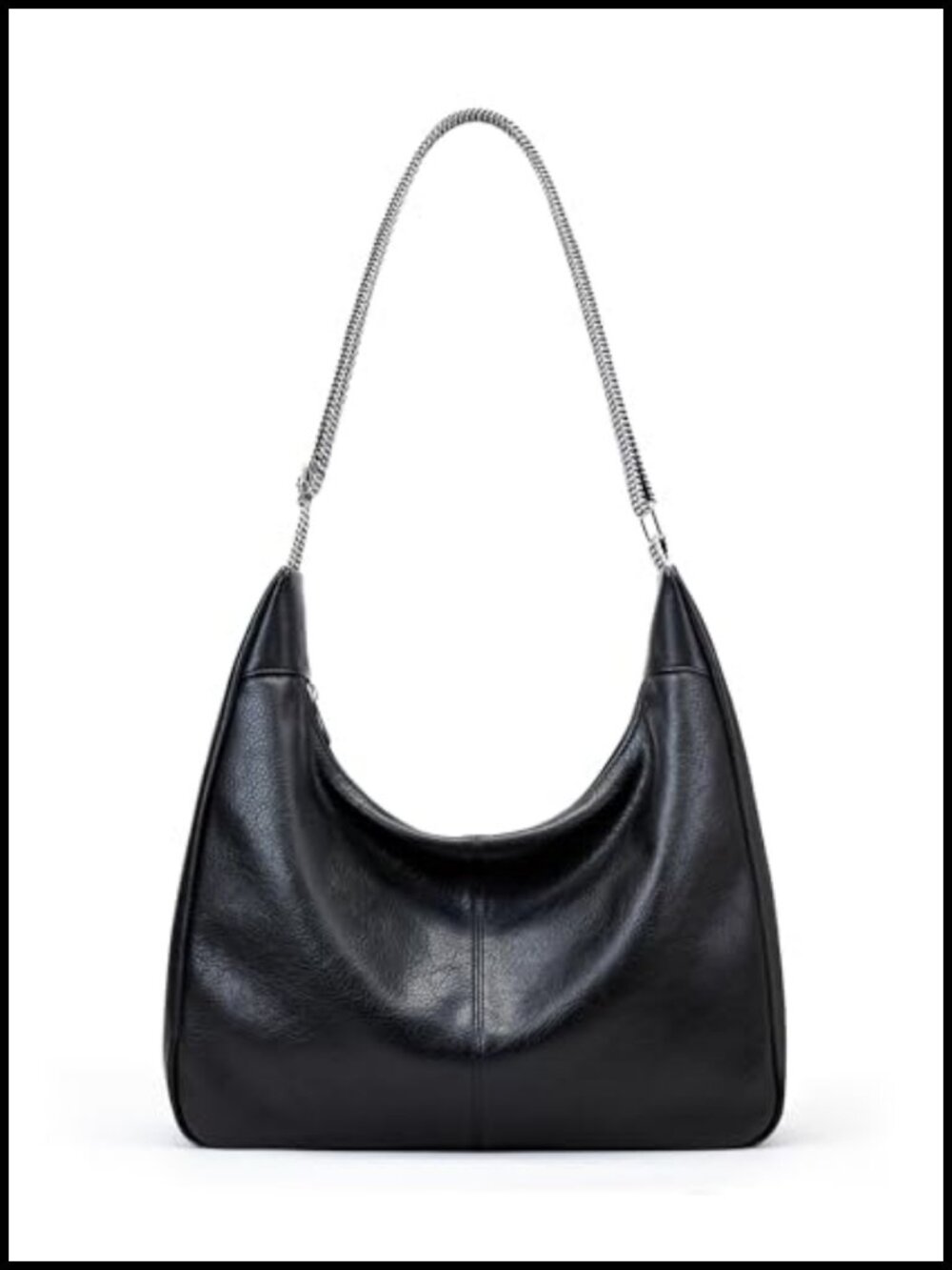 Vegan Leather Slouchy Hobo Bag Large Tote Crossbody Shoulder Purse